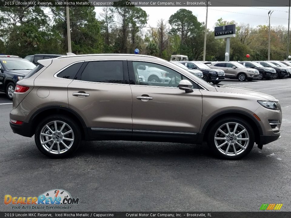 2019 Lincoln MKC Reserve Iced Mocha Metallic / Cappuccino Photo #6