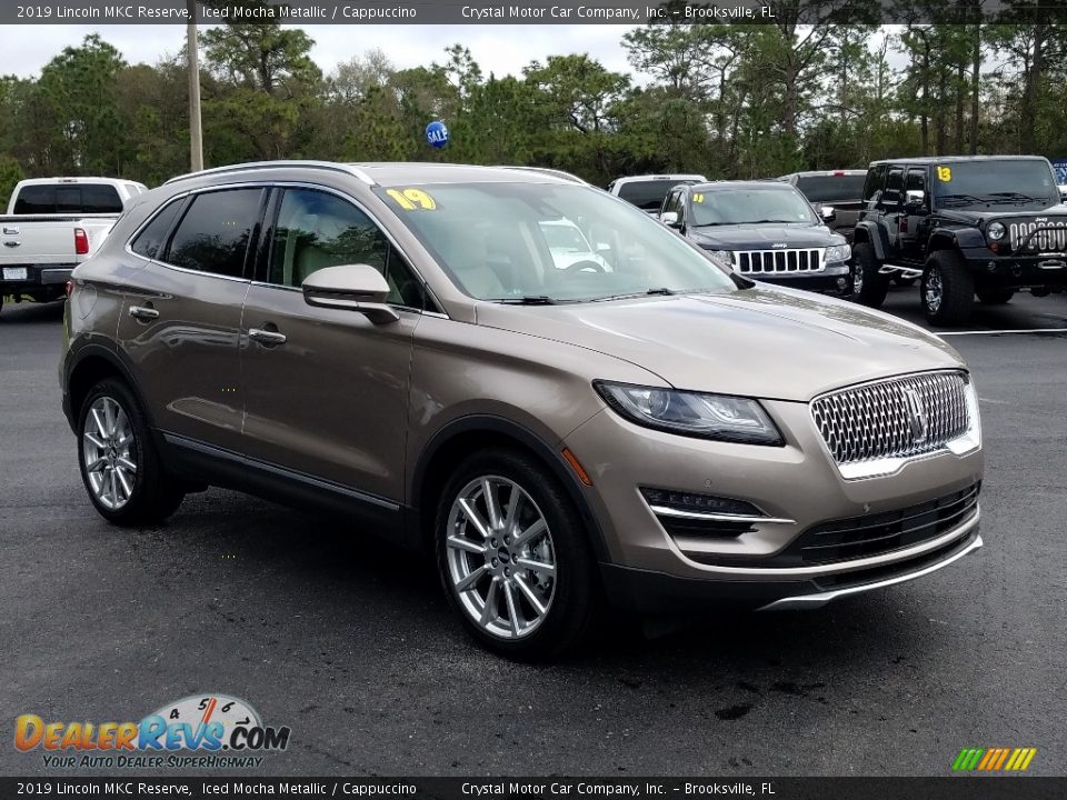 2019 Lincoln MKC Reserve Iced Mocha Metallic / Cappuccino Photo #7