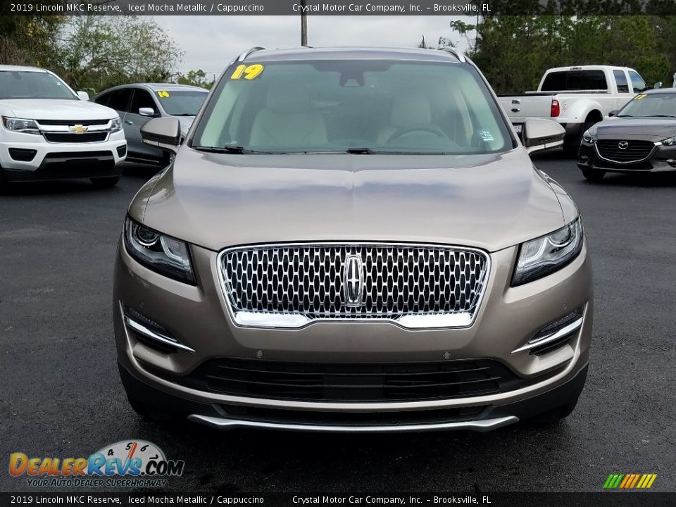 2019 Lincoln MKC Reserve Iced Mocha Metallic / Cappuccino Photo #8