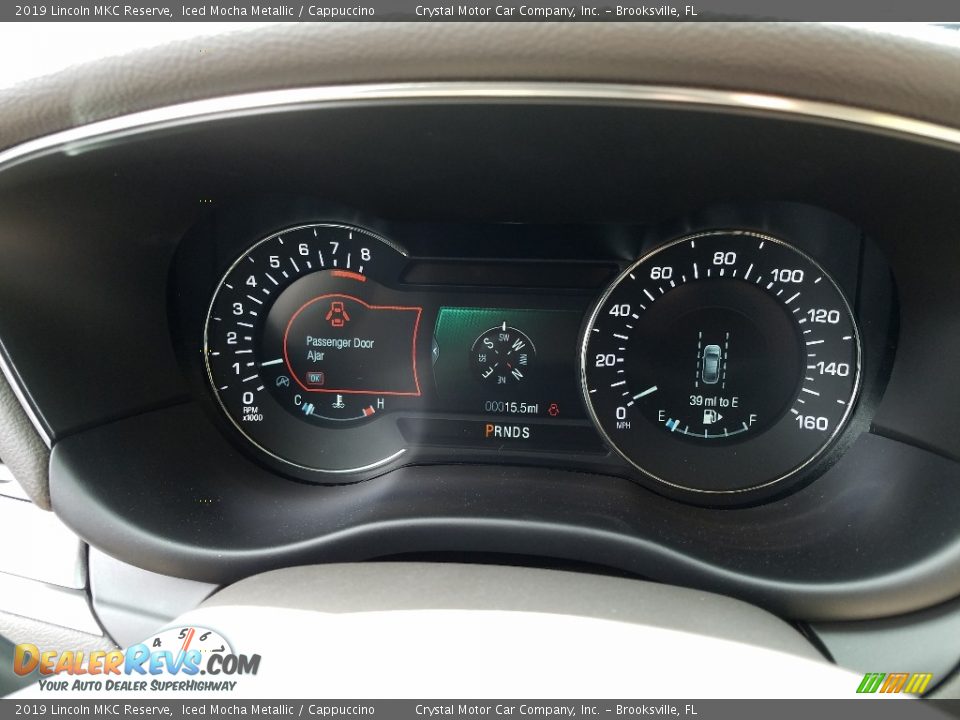 2019 Lincoln MKC Reserve Iced Mocha Metallic / Cappuccino Photo #14