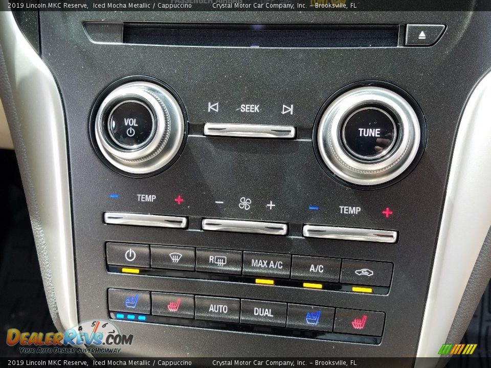 2019 Lincoln MKC Reserve Iced Mocha Metallic / Cappuccino Photo #16