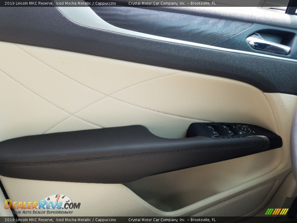2019 Lincoln MKC Reserve Iced Mocha Metallic / Cappuccino Photo #17
