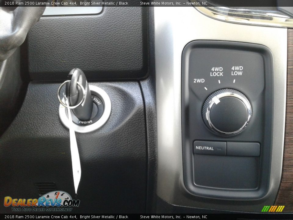 2018 Ram 2500 Laramie Crew Cab 4x4 Bright Silver Metallic / Black Photo #26