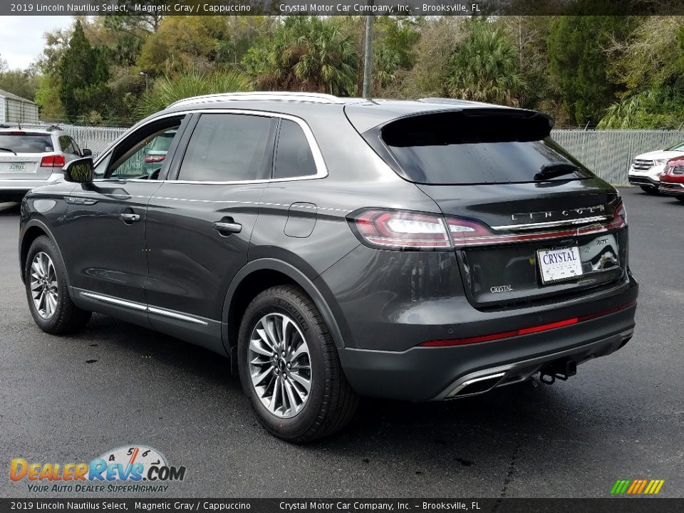 2019 Lincoln Nautilus Select Magnetic Gray / Cappuccino Photo #3