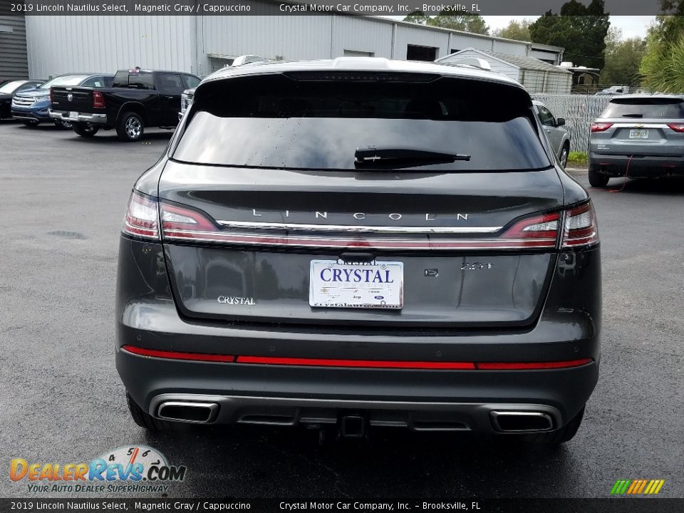 2019 Lincoln Nautilus Select Magnetic Gray / Cappuccino Photo #4