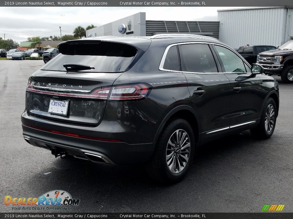 2019 Lincoln Nautilus Select Magnetic Gray / Cappuccino Photo #5