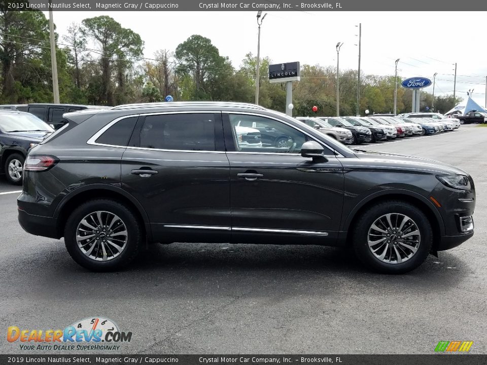2019 Lincoln Nautilus Select Magnetic Gray / Cappuccino Photo #6