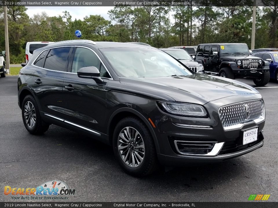 2019 Lincoln Nautilus Select Magnetic Gray / Cappuccino Photo #7