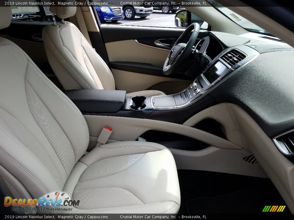 2019 Lincoln Nautilus Select Magnetic Gray / Cappuccino Photo #12