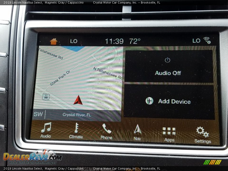 2019 Lincoln Nautilus Select Magnetic Gray / Cappuccino Photo #15