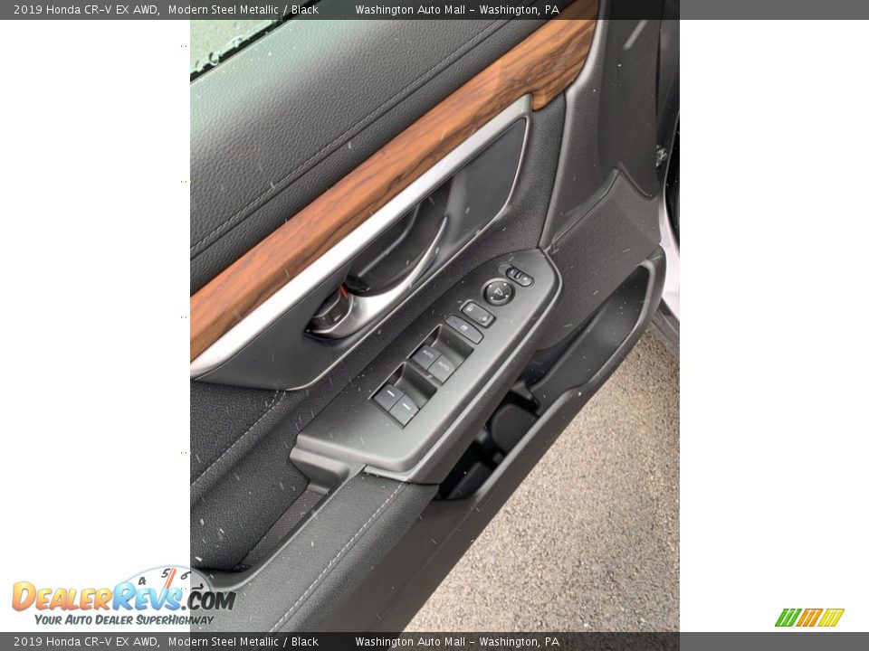 2019 Honda CR-V EX AWD Modern Steel Metallic / Black Photo #9