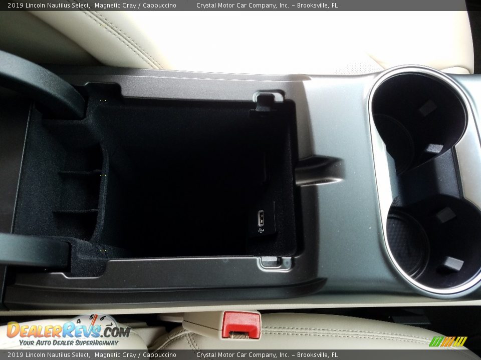 2019 Lincoln Nautilus Select Magnetic Gray / Cappuccino Photo #18