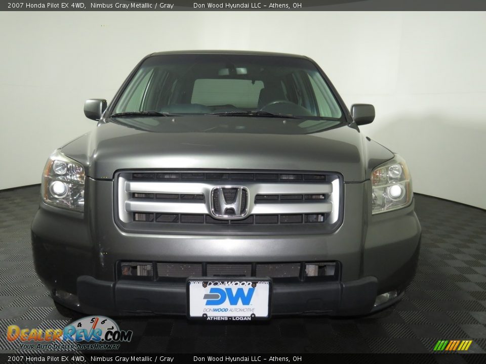 2007 Honda Pilot EX 4WD Nimbus Gray Metallic / Gray Photo #3