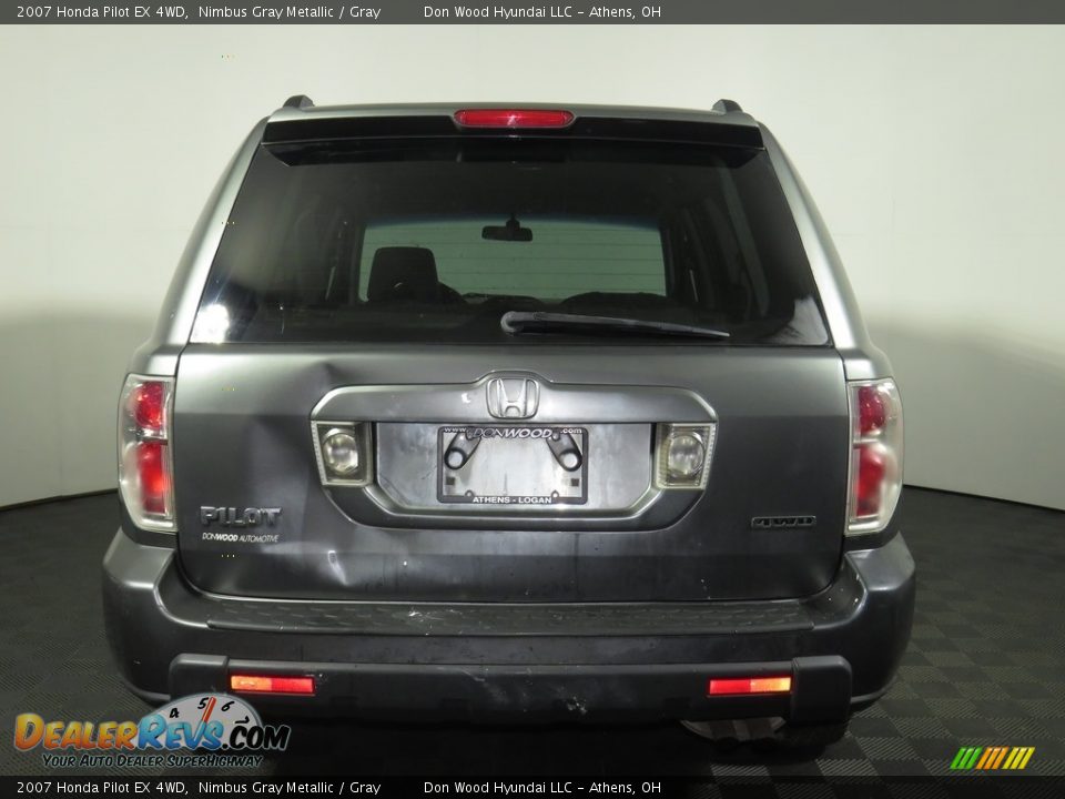 2007 Honda Pilot EX 4WD Nimbus Gray Metallic / Gray Photo #5