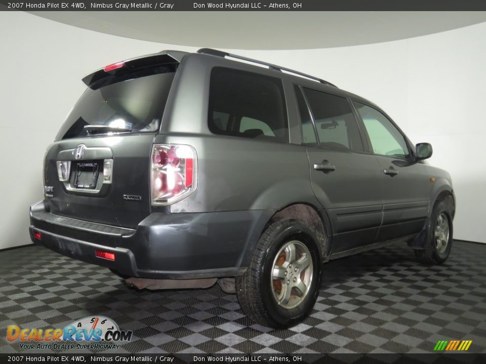 2007 Honda Pilot EX 4WD Nimbus Gray Metallic / Gray Photo #7