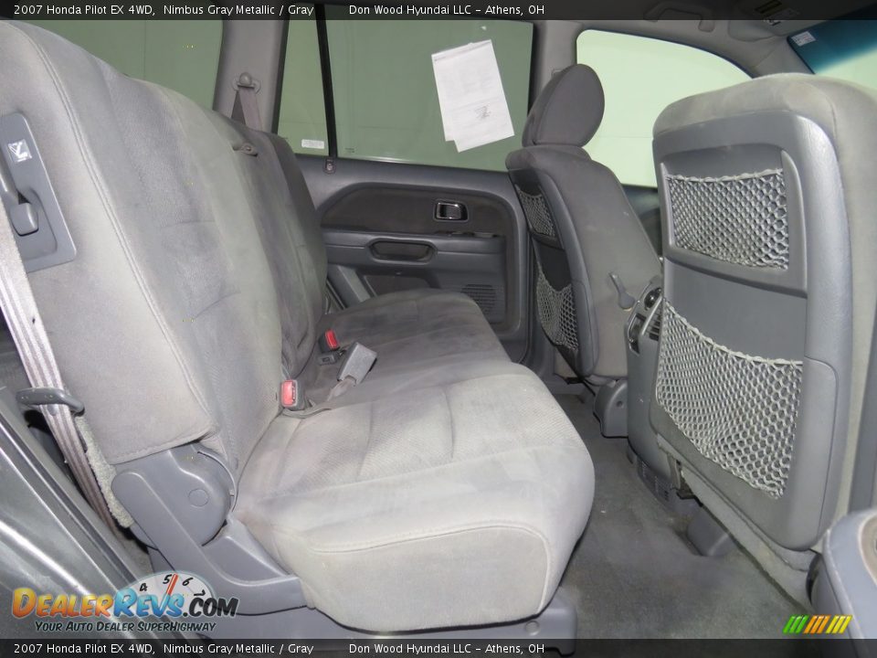 2007 Honda Pilot EX 4WD Nimbus Gray Metallic / Gray Photo #9