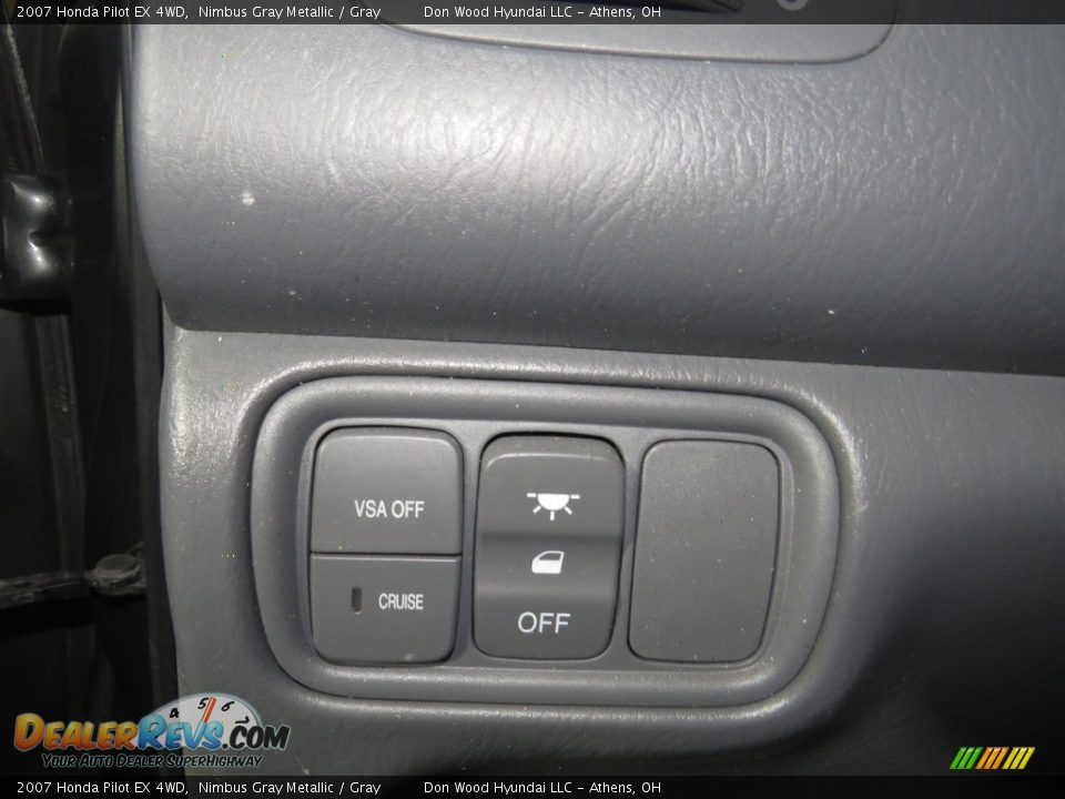 2007 Honda Pilot EX 4WD Nimbus Gray Metallic / Gray Photo #15