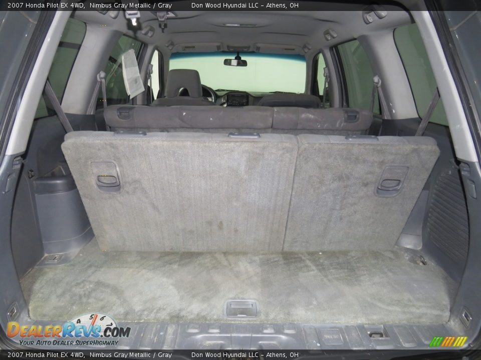 2007 Honda Pilot EX 4WD Nimbus Gray Metallic / Gray Photo #16