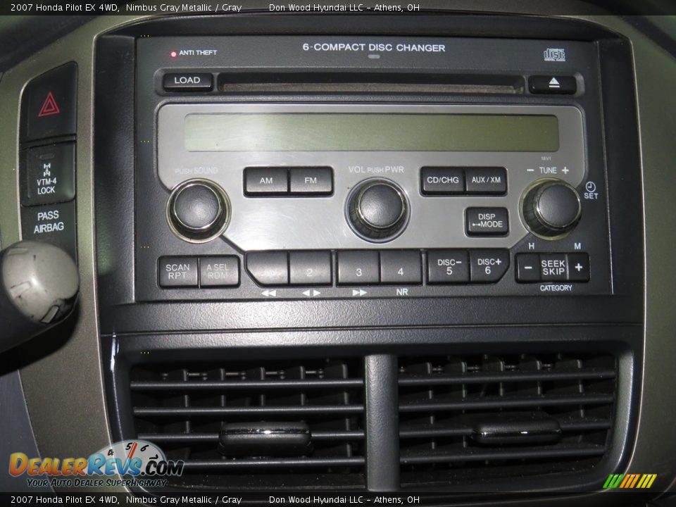 2007 Honda Pilot EX 4WD Nimbus Gray Metallic / Gray Photo #18