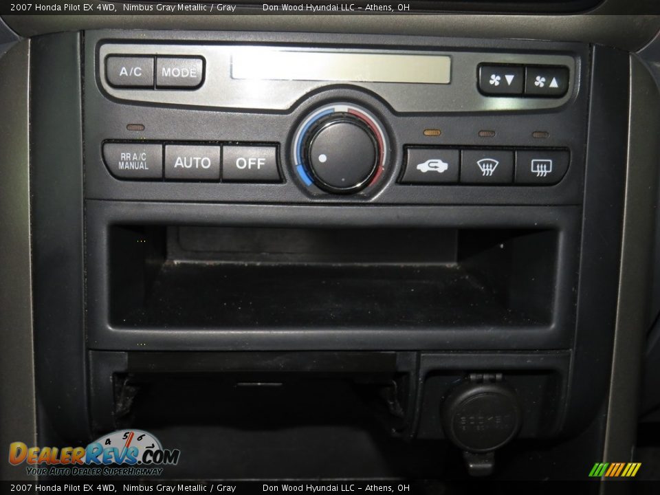 2007 Honda Pilot EX 4WD Nimbus Gray Metallic / Gray Photo #19