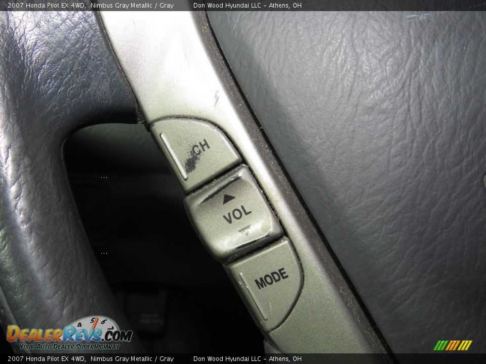 2007 Honda Pilot EX 4WD Nimbus Gray Metallic / Gray Photo #20