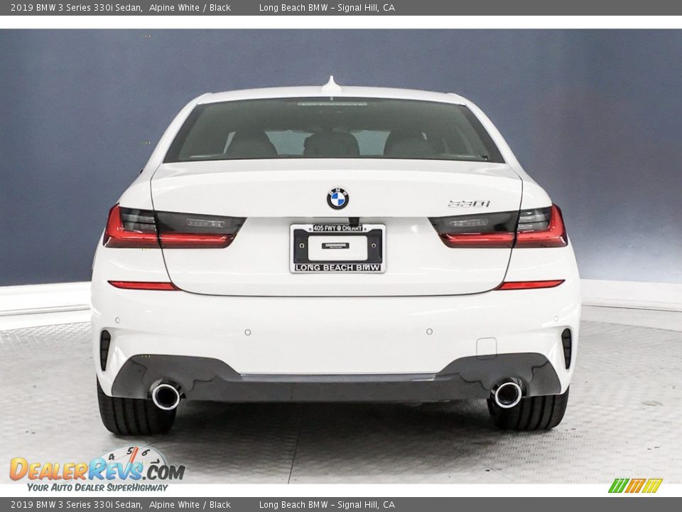 2019 BMW 3 Series 330i Sedan Alpine White / Black Photo #3