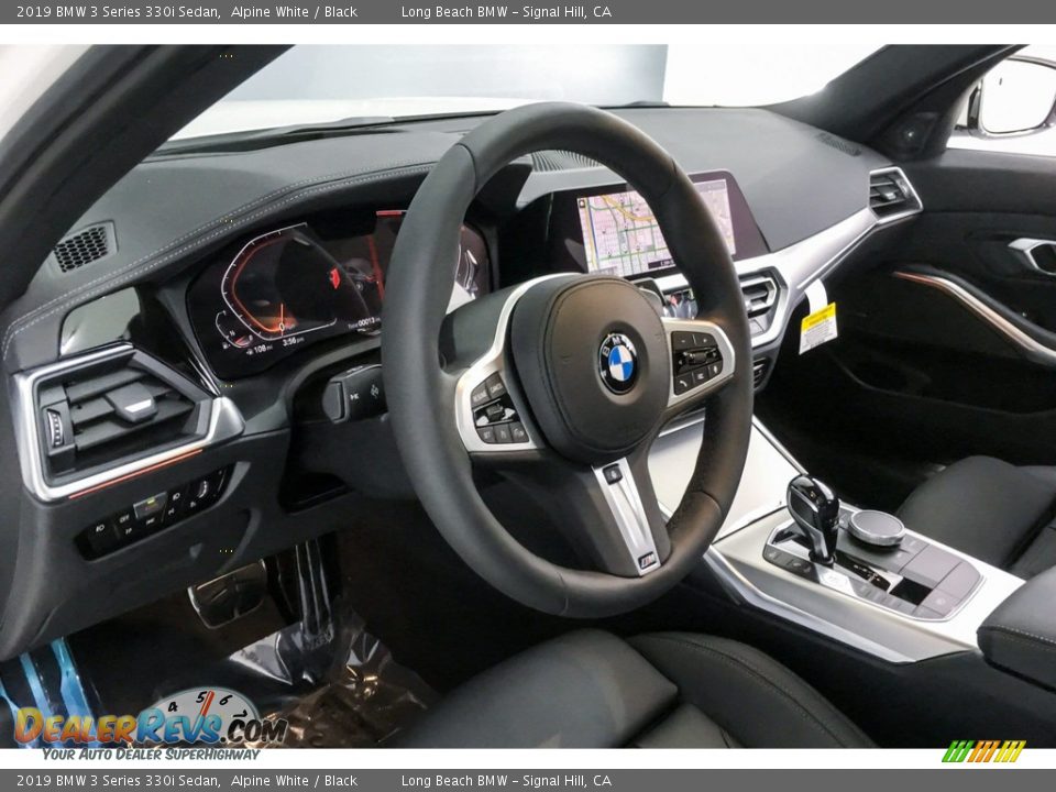 2019 BMW 3 Series 330i Sedan Alpine White / Black Photo #4