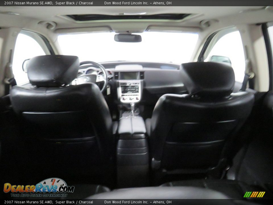 2007 Nissan Murano SE AWD Super Black / Charcoal Photo #18