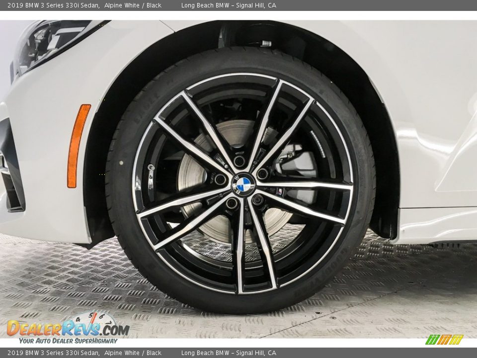 2019 BMW 3 Series 330i Sedan Alpine White / Black Photo #9