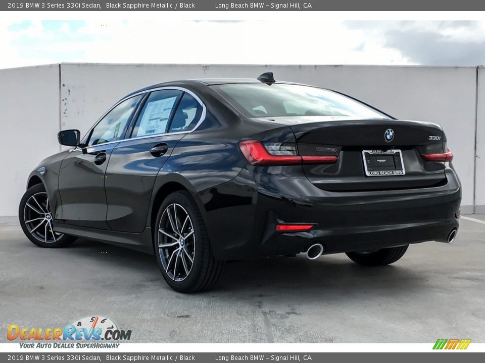 2019 BMW 3 Series 330i Sedan Black Sapphire Metallic / Black Photo #2