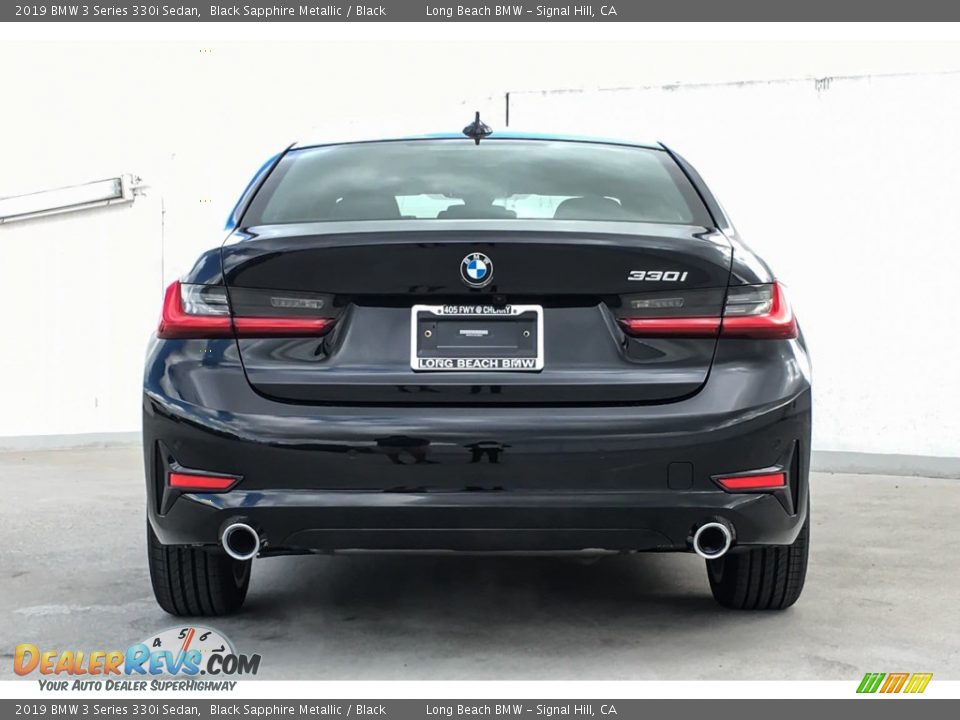 2019 BMW 3 Series 330i Sedan Black Sapphire Metallic / Black Photo #3