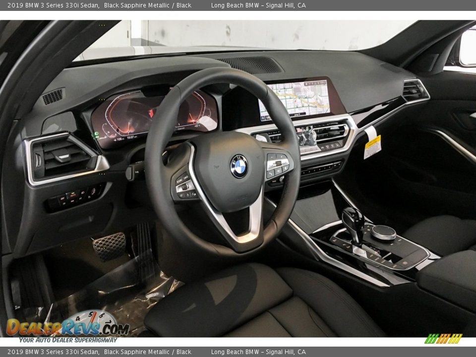 2019 BMW 3 Series 330i Sedan Black Sapphire Metallic / Black Photo #4