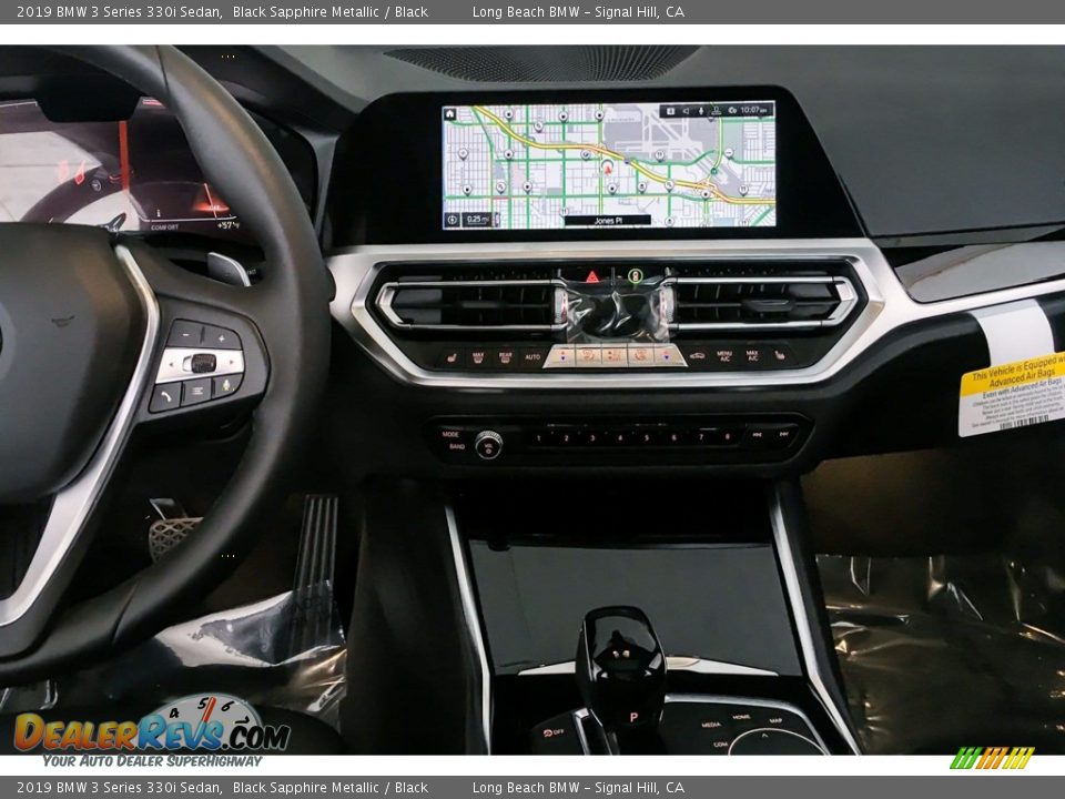 2019 BMW 3 Series 330i Sedan Black Sapphire Metallic / Black Photo #6