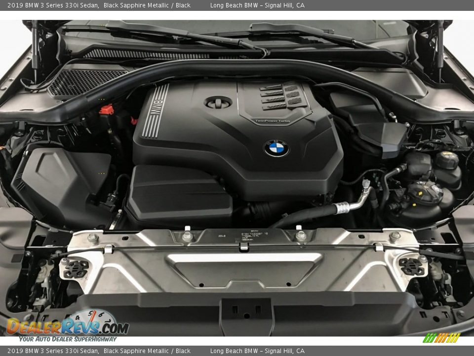 2019 BMW 3 Series 330i Sedan 2.0 Liter DI TwinPower Turbocharged DOHC 16-Valve VVT 4 Cylinder Engine Photo #8