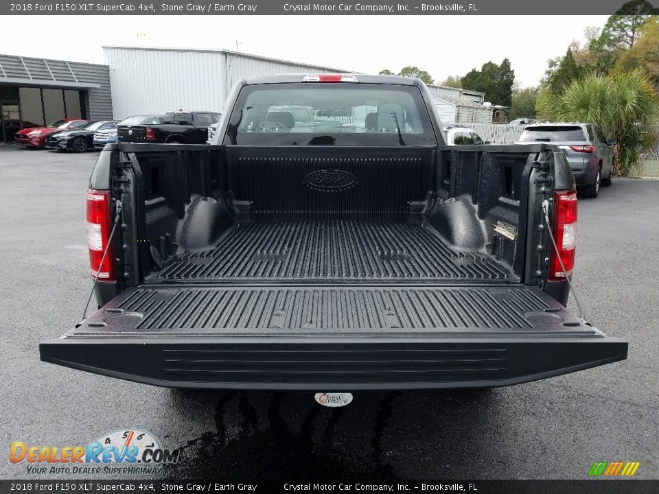 2018 Ford F150 XLT SuperCab 4x4 Stone Gray / Earth Gray Photo #19
