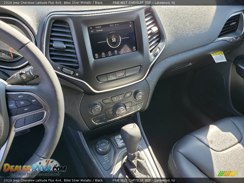 2019 Jeep Cherokee Latitude Plus 4x4 Billet Silver Metallic / Black Photo #10