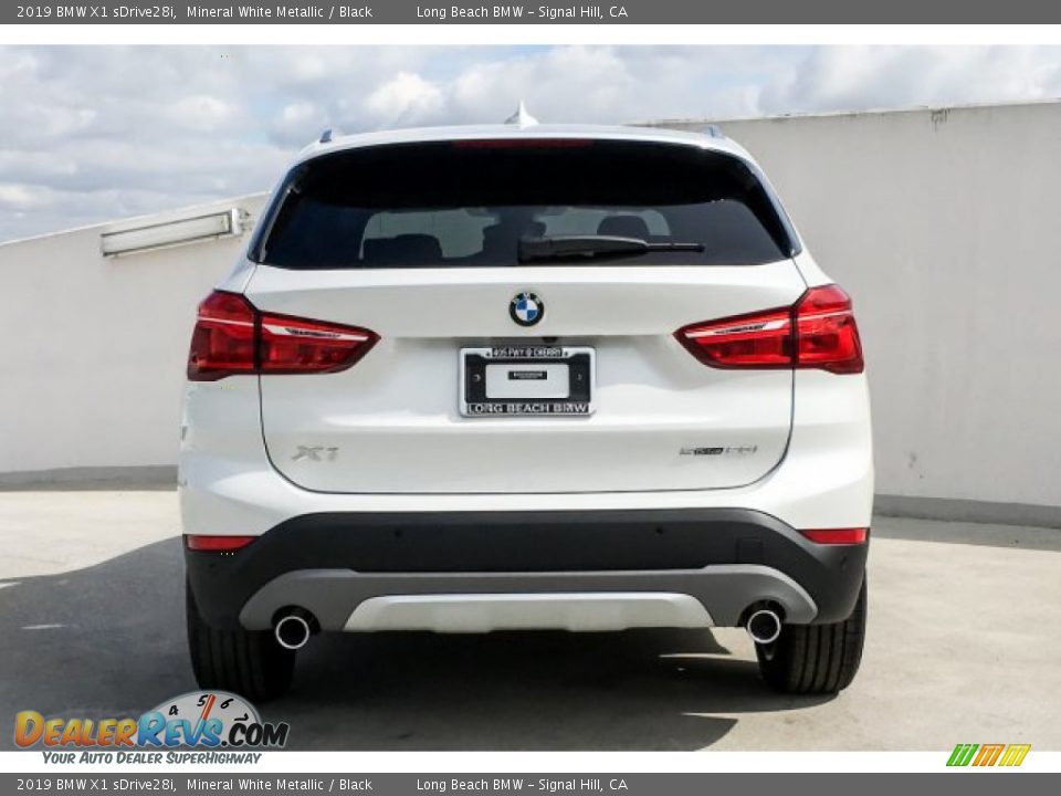 2019 BMW X1 sDrive28i Mineral White Metallic / Black Photo #3