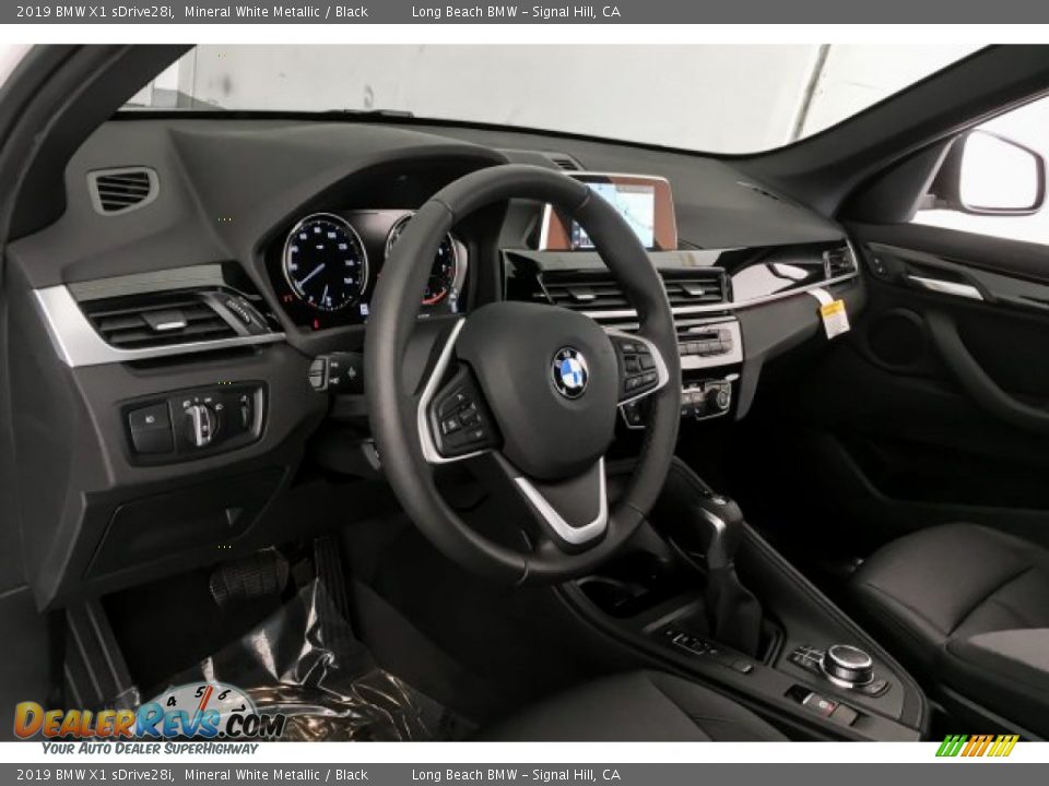 2019 BMW X1 sDrive28i Mineral White Metallic / Black Photo #4