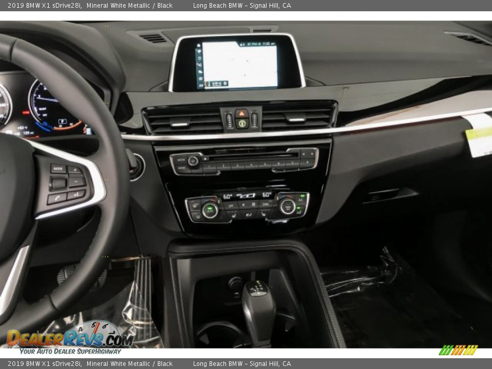 2019 BMW X1 sDrive28i Mineral White Metallic / Black Photo #6