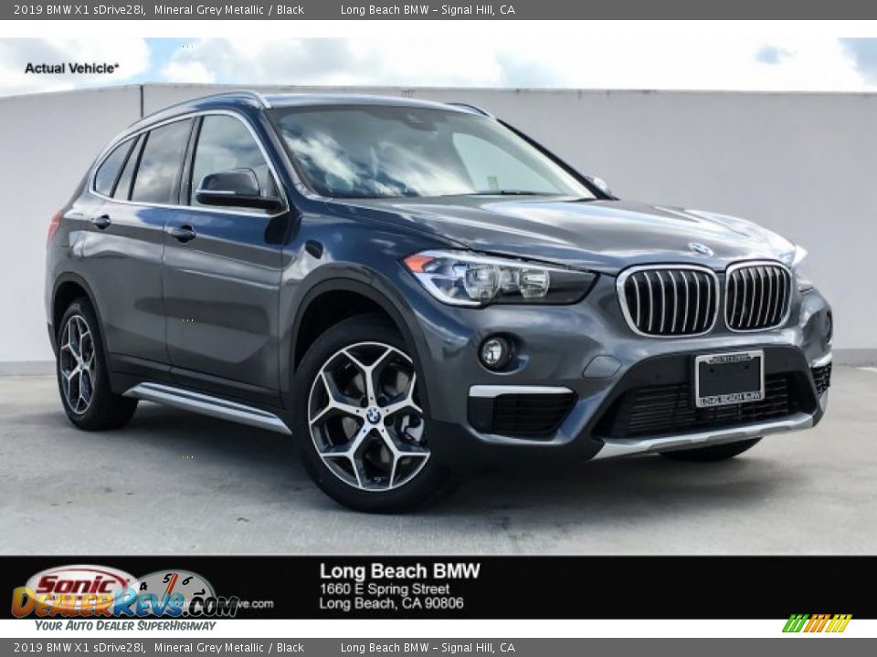 2019 BMW X1 sDrive28i Mineral Grey Metallic / Black Photo #1