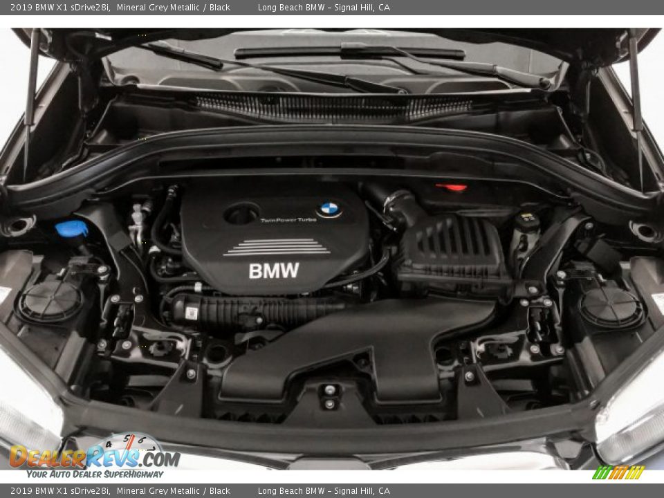 2019 BMW X1 sDrive28i Mineral Grey Metallic / Black Photo #8