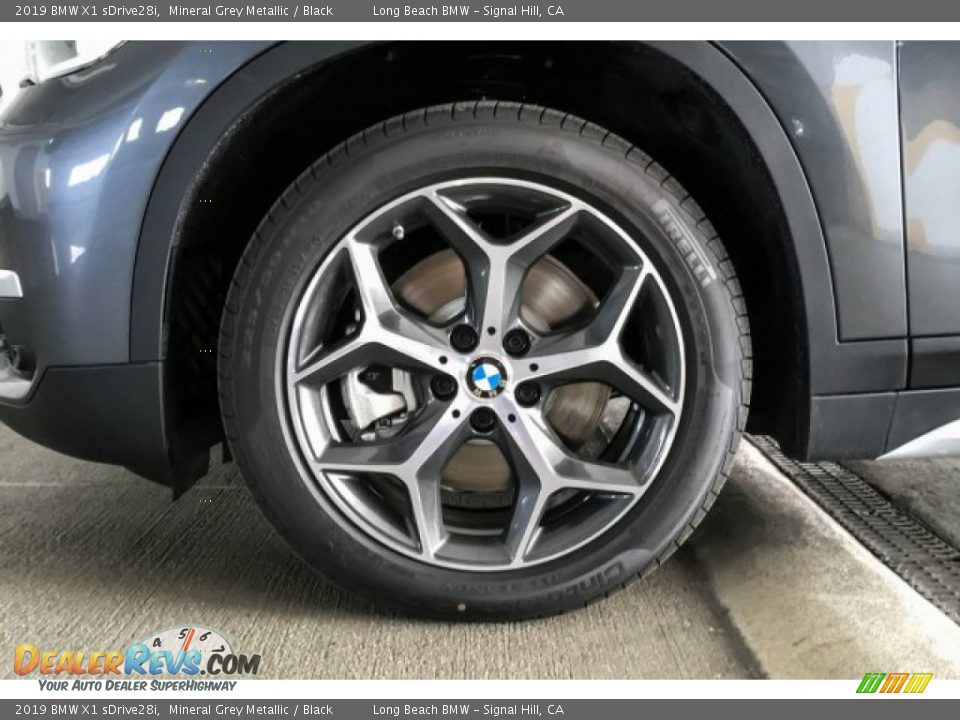 2019 BMW X1 sDrive28i Mineral Grey Metallic / Black Photo #9