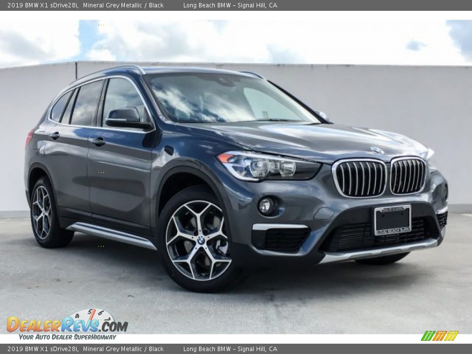 2019 BMW X1 sDrive28i Mineral Grey Metallic / Black Photo #12