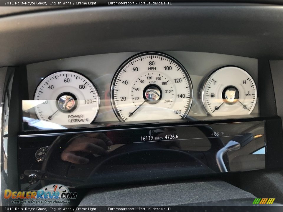2011 Rolls-Royce Ghost English White / Creme Light Photo #5