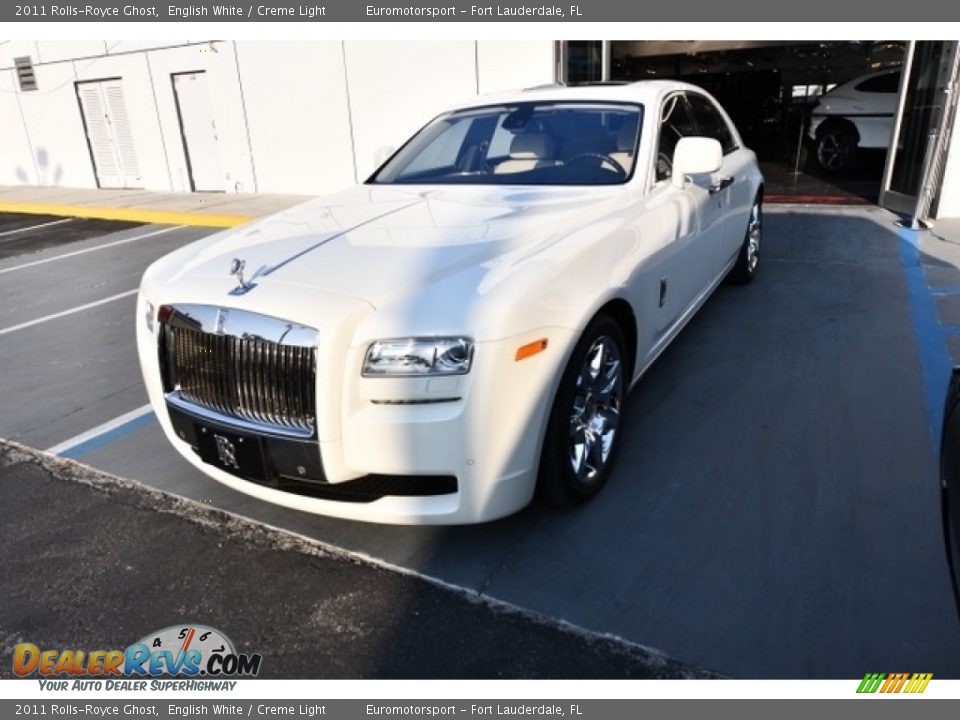 2011 Rolls-Royce Ghost English White / Creme Light Photo #11