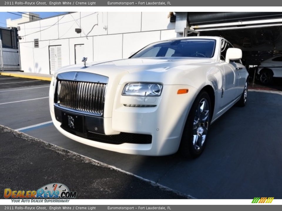 2011 Rolls-Royce Ghost English White / Creme Light Photo #12