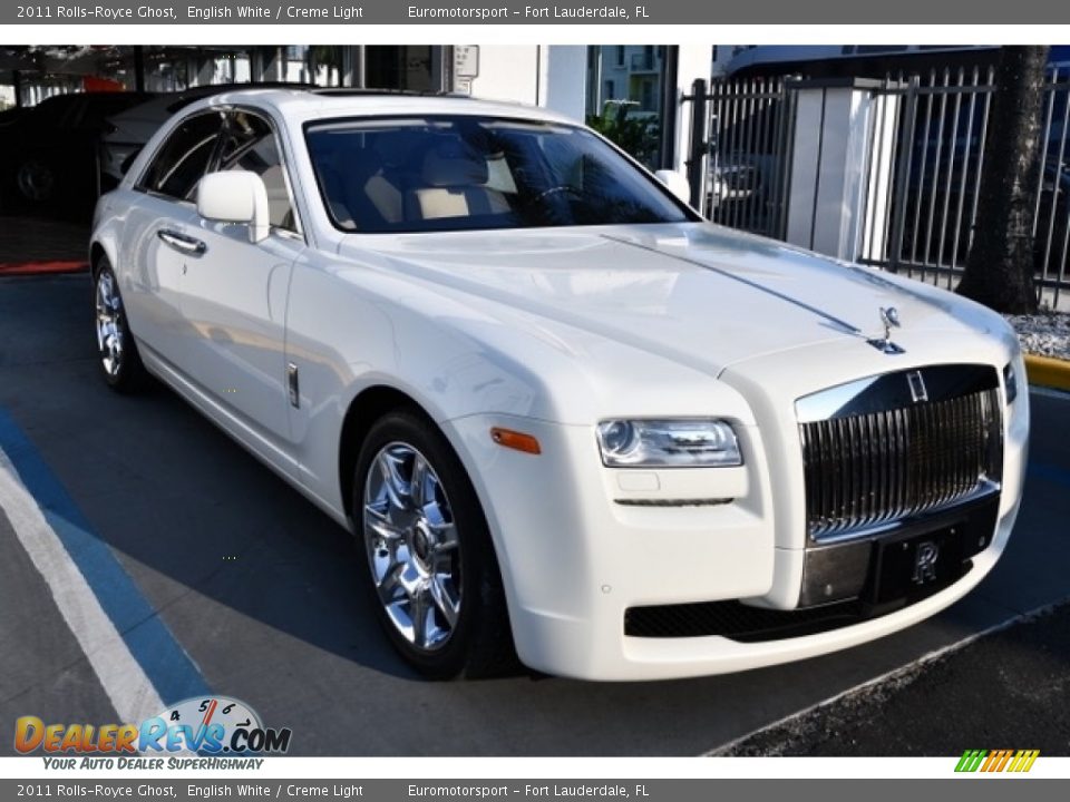2011 Rolls-Royce Ghost English White / Creme Light Photo #14