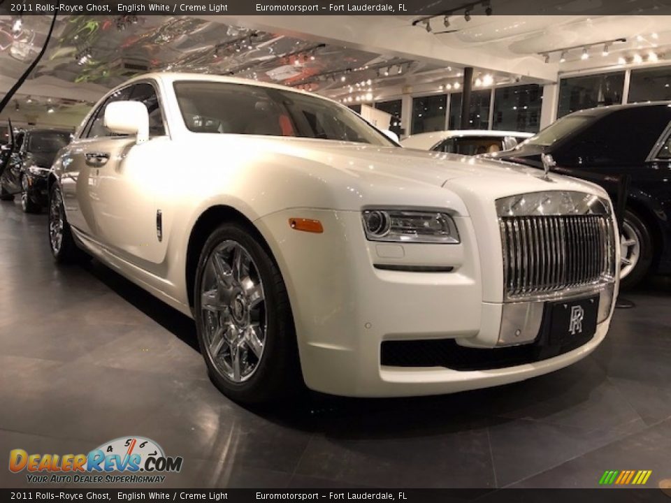 2011 Rolls-Royce Ghost English White / Creme Light Photo #39