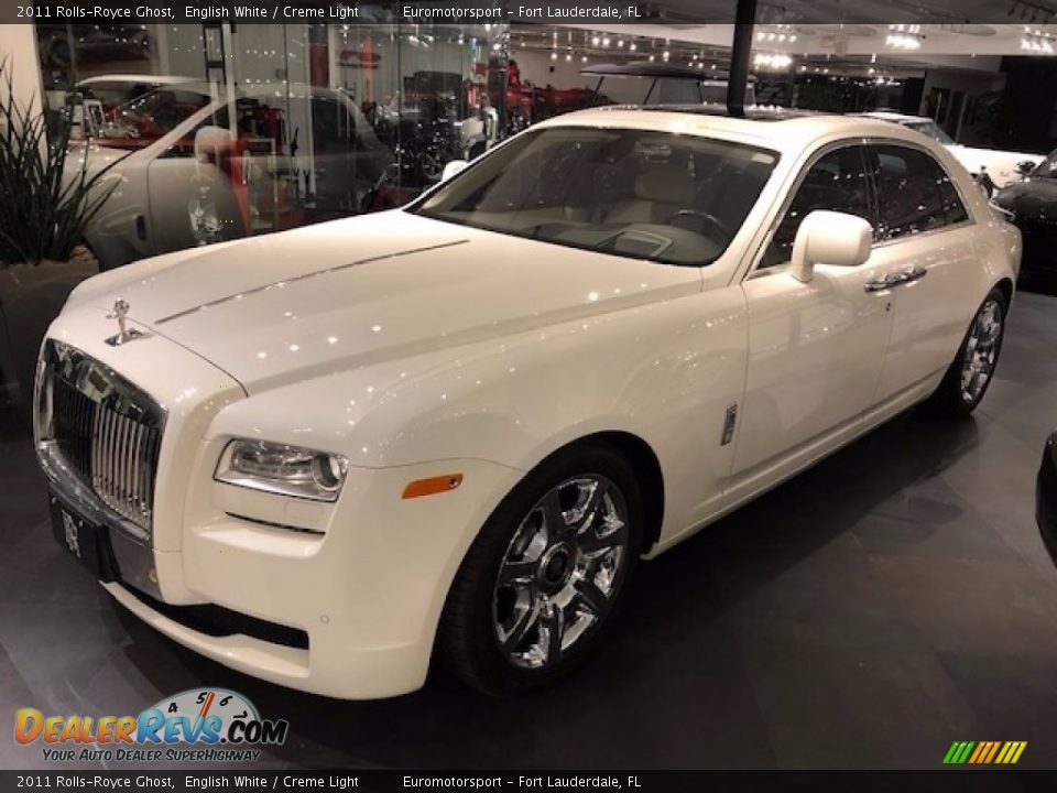 2011 Rolls-Royce Ghost English White / Creme Light Photo #40