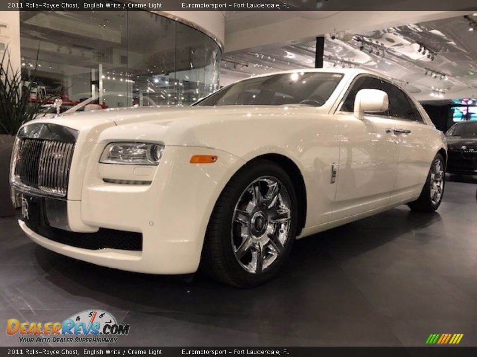 2011 Rolls-Royce Ghost English White / Creme Light Photo #41